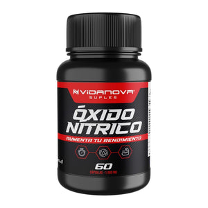 Óxido Nítrico™ 🔥Energía, Potencia y Rendimiento, fórmula Avanzada Natural (60 Cápsulas) 2X $33000