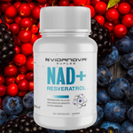 “Energía desde adentro con NAD+. 🌱 Cuidado y luminosidad por fuera con Lian B3. 💧 Tu mejor versión, todos los días.”